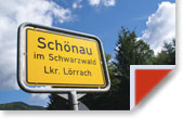 Hier gehts nach Schönau .....